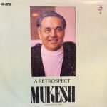 A RETROSPECT MUKESH-VINYL LP-COMBO SET OF 4 vinyl record cover - buy online India