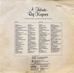 A TRIBUTE-RAJ KAPOOR-VINYL LP-DOUBLE LP SET vinyl record cover - buy online India