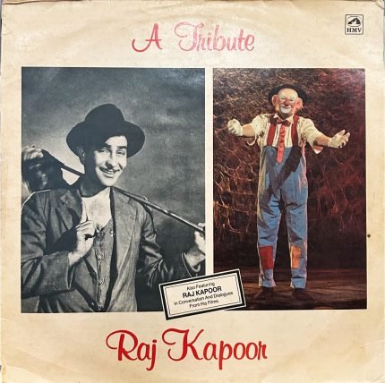 A TRIBUTE-RAJ KAPOOR-VINYL LP-DOUBLE LP SET vinyl record cover - buy online India