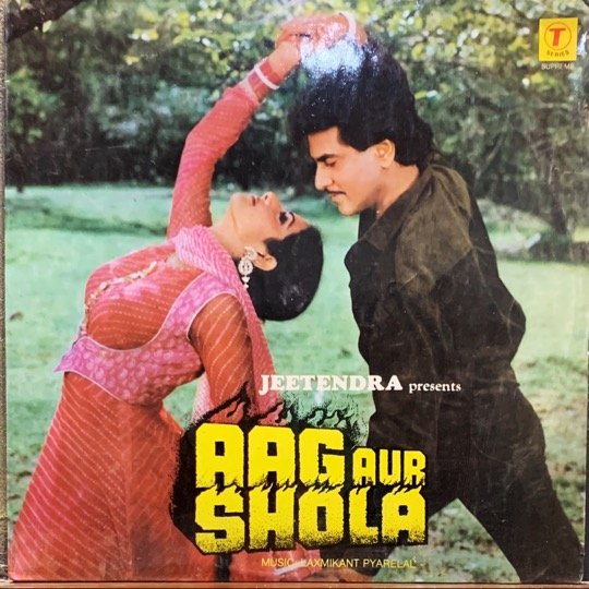 AAG AUR SHOLA-VINYL RECORD vinyl record cover - buy online India