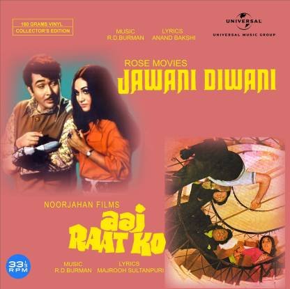 AAJ RAAT KO-VINYL LP vinyl record cover - buy online India