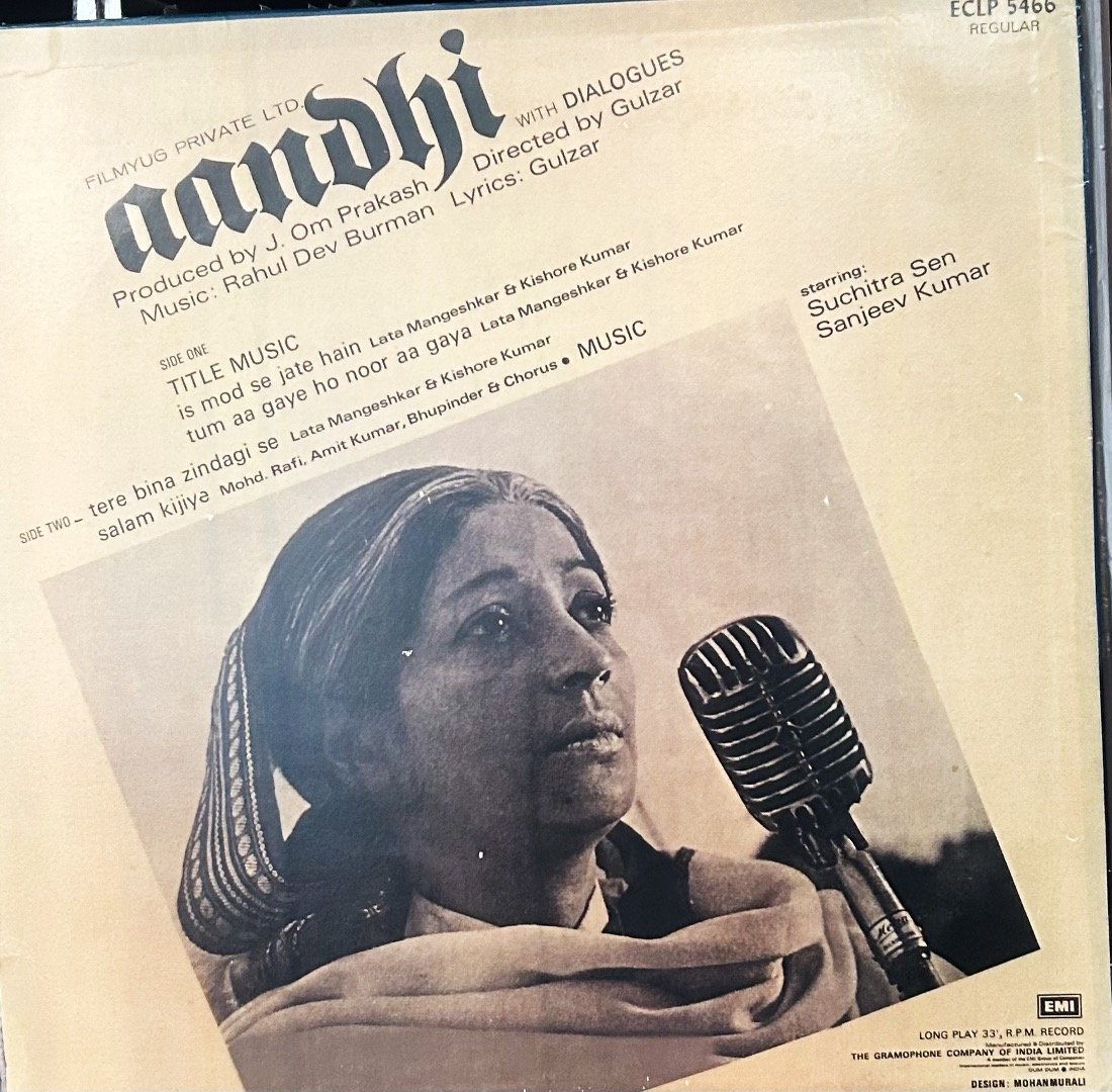 AANDHI VINYL LP vinyl record cover - buy online India