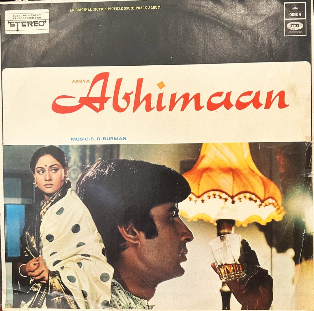 ABHIMAAN-VINYL LP vinyl record cover - buy online India