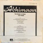 ABHIMAAN-VINYL LP RECORD vinyl record cover - buy online India