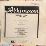 ABHIMAAN-VINYL LP RECORD vinyl record cover - buy online India