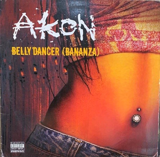 AKON-BELLY DANCER (BANANZA)-VINYL LP vinyl record cover - buy online India