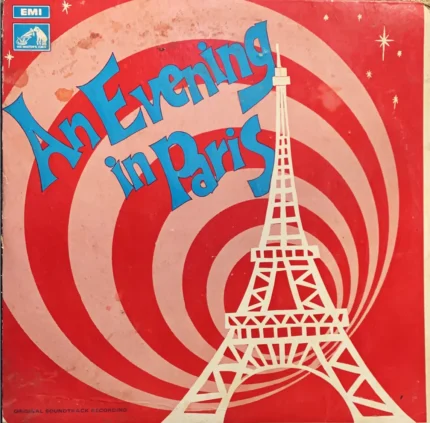 AN EVENING IN PARIS-RARE VINYL RECORD-RED DOG VERSION
