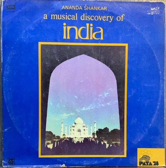 ANANDA SHANKAR-VINYL LP vinyl record cover - buy online India