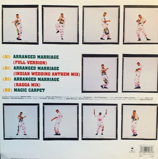 APACHE INDIAN-ARRANGED MARRIAGE-VINYL LP vinyl record cover - buy online India