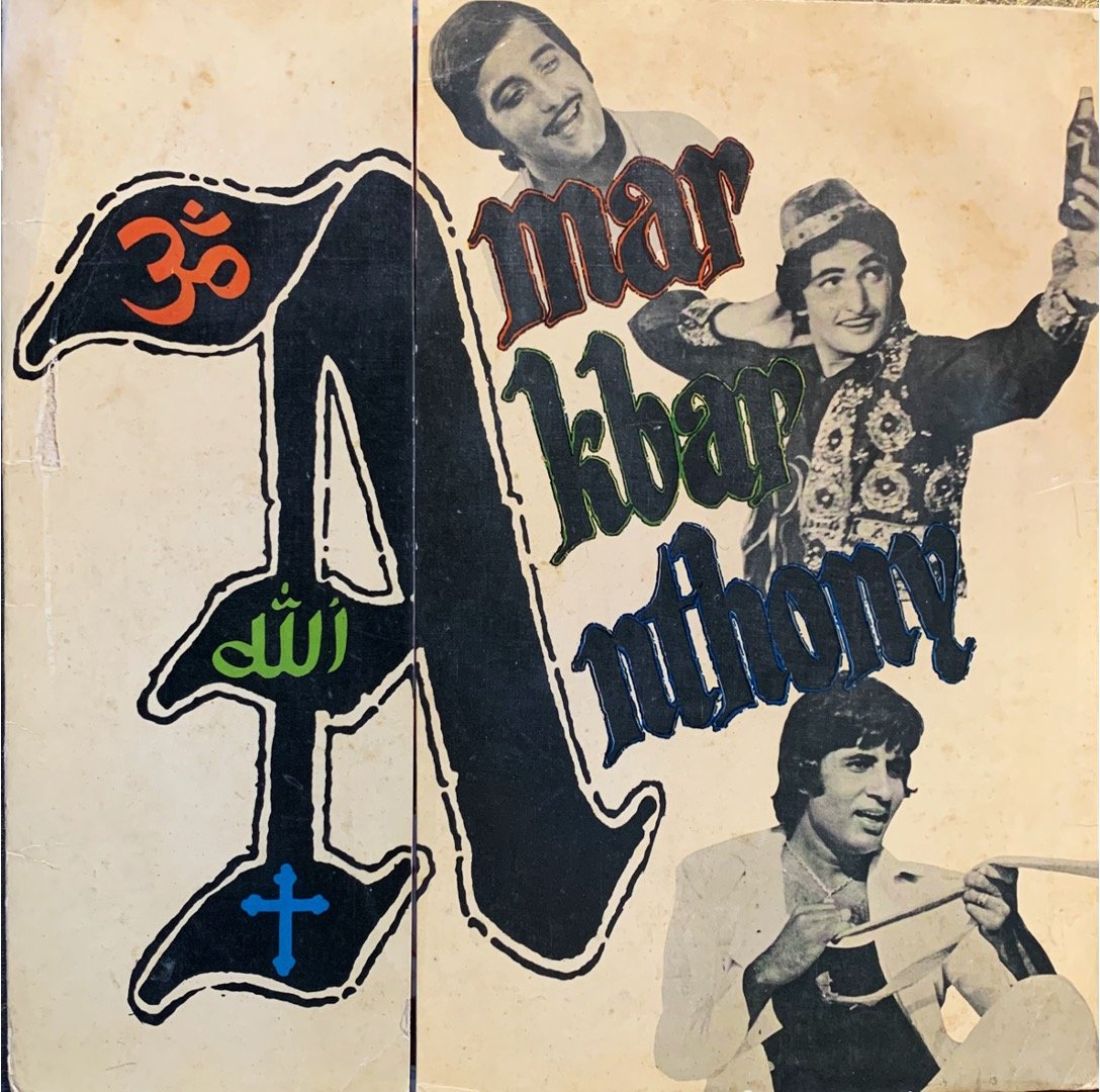 AMAR AKBAR ANTHONY-VINYL LP vinyl record cover - buy online India