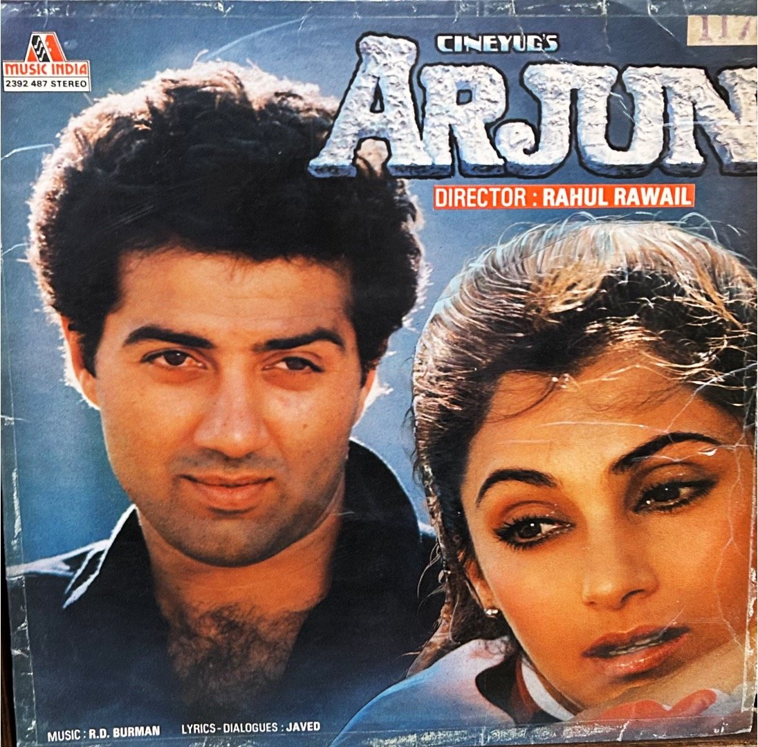 ARJUN-R D BURMAN-VINYL LP vinyl record cover - buy online India