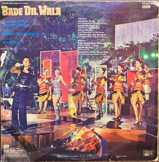 BADE DIL WALA-RECORD VINYL LP vinyl record cover - buy online India