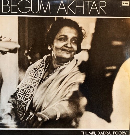 BEGUM AKHTAR VINYL LP vinyl record cover - buy online India