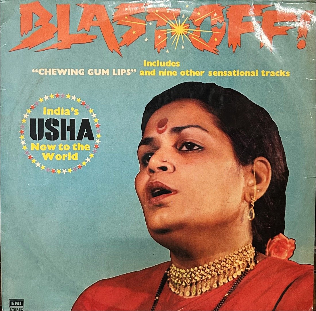 USHA-BLAST OFF-VINYL LP vinyl record cover - buy online India