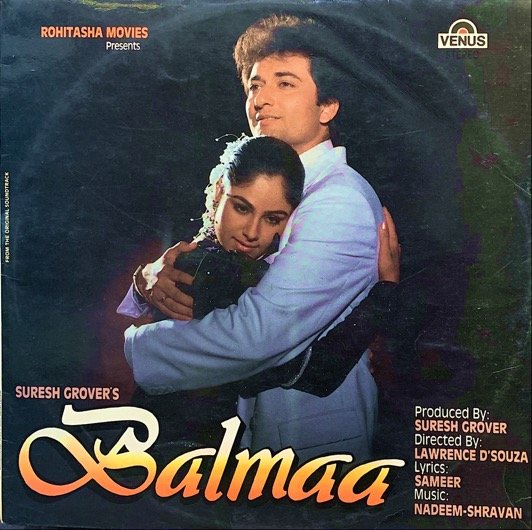 BALMAA-NADEEM SHRAVAN-VINYL LP vinyl record cover - buy online India