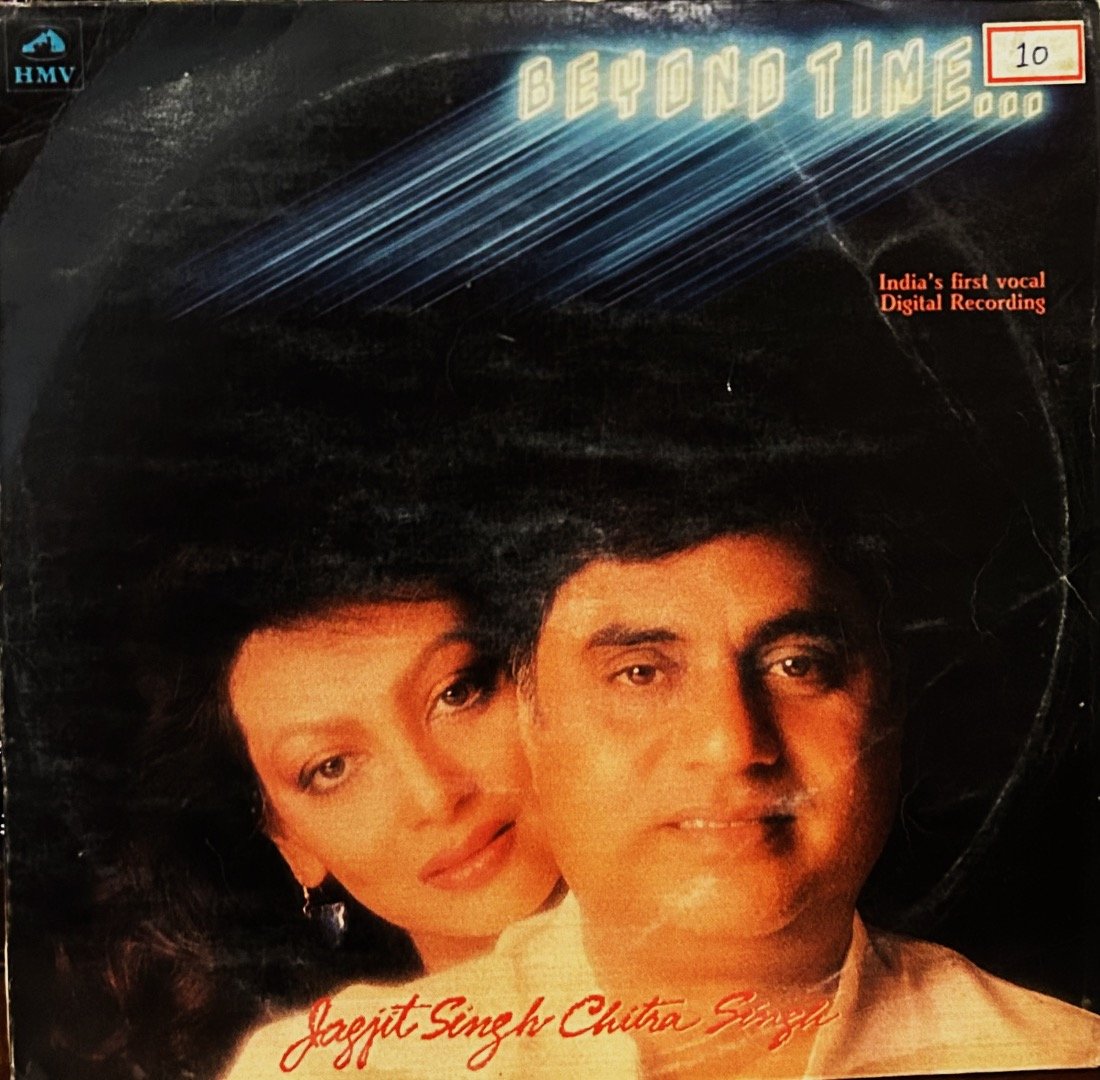 JAGJIT & CHITRA SINGH-BEYOND TIME-VINYL LP-2LP SET vinyl record cover - buy online India
