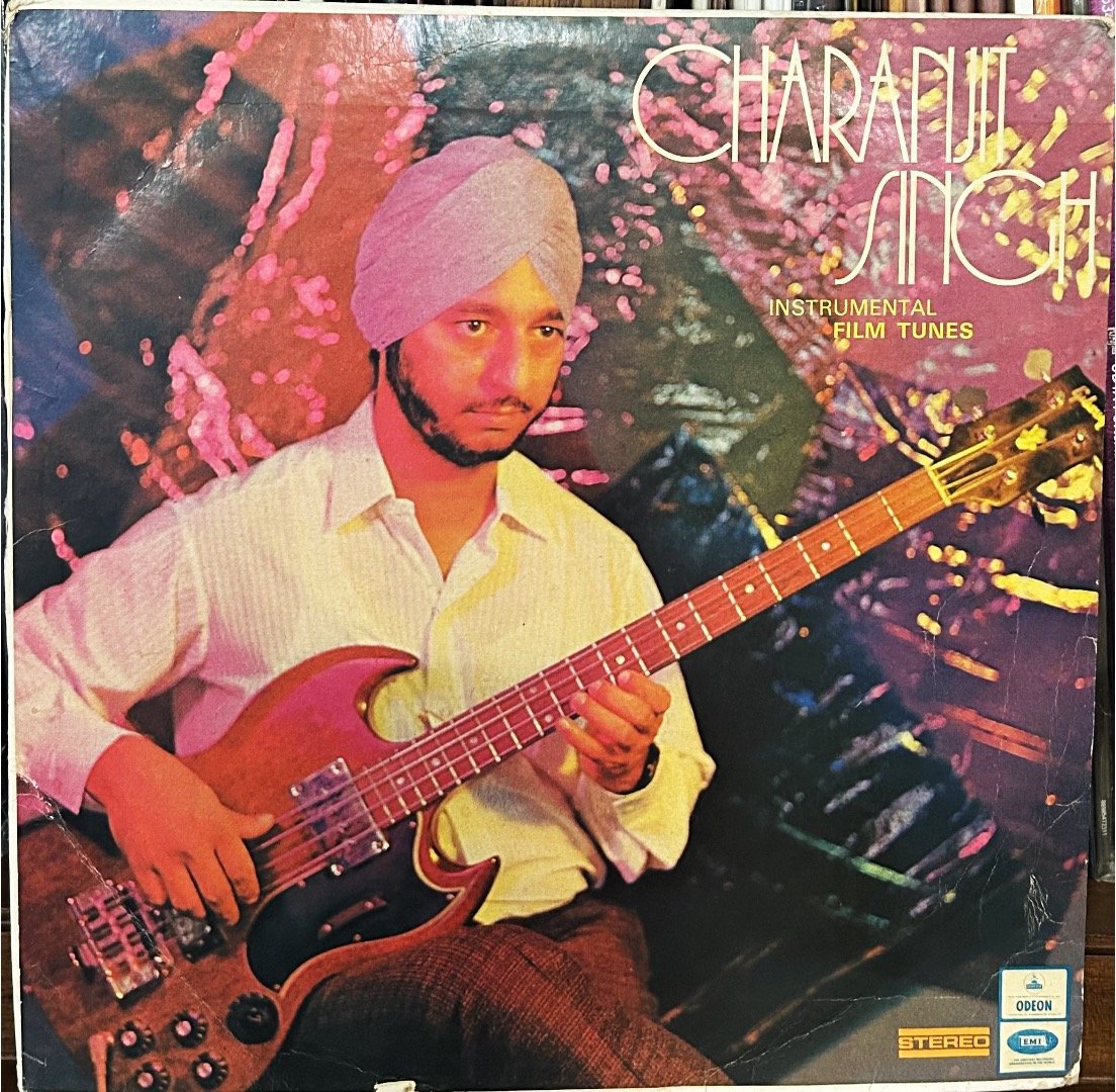 CHARANJIT SINGH INSTRUMENTAL FILM TUNES-VINYL LP vinyl record cover - buy online India