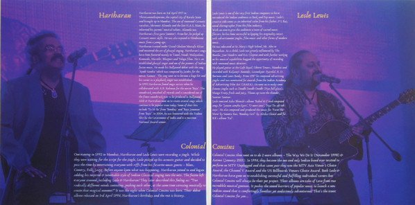 COLONIAL COUSINS-UNPLUGGED-VINYL LP NEW vinyl record cover - buy online India