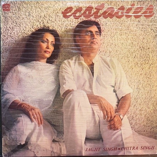 JAGJIT & CHITRA Singh – ECSTASIES-VINYL LP vinyl record cover - buy online India
