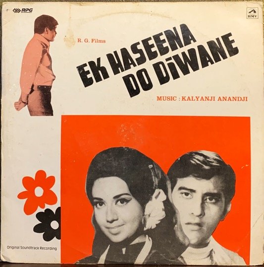 EK HASEENA DO DIWANE-KALYANJI ANANDJI-VINYL LP vinyl record cover - buy online India