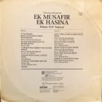 EK MUSAFIR EK HASINA-O P NAYYAR-VINYL LP vinyl record cover - buy online India