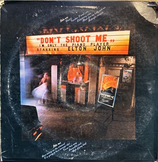 ELTON JOHN-DONT SHOOT ME-VINYL LP vinyl record cover - buy online India