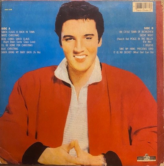 ELVIS-THE CHRISTMAS ALBUM-VINYL LP vinyl record cover - buy online India