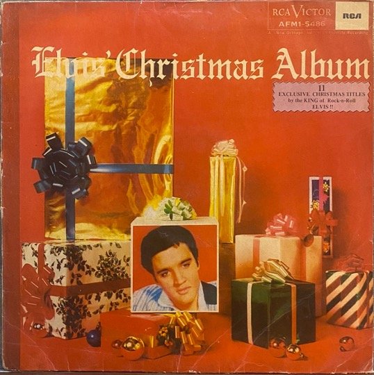 ELVIS-THE CHRISTMAS ALBUM-VINYL LP vinyl record cover - buy online India