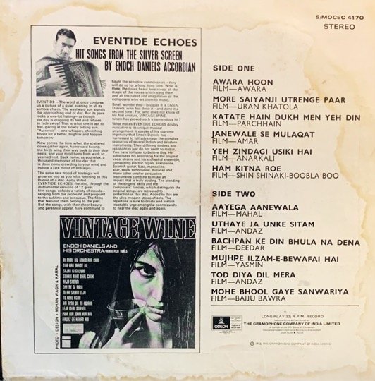 ENOCH DANIELS-RECORD-VINYL-SUPER7 vinyl record cover - buy online India