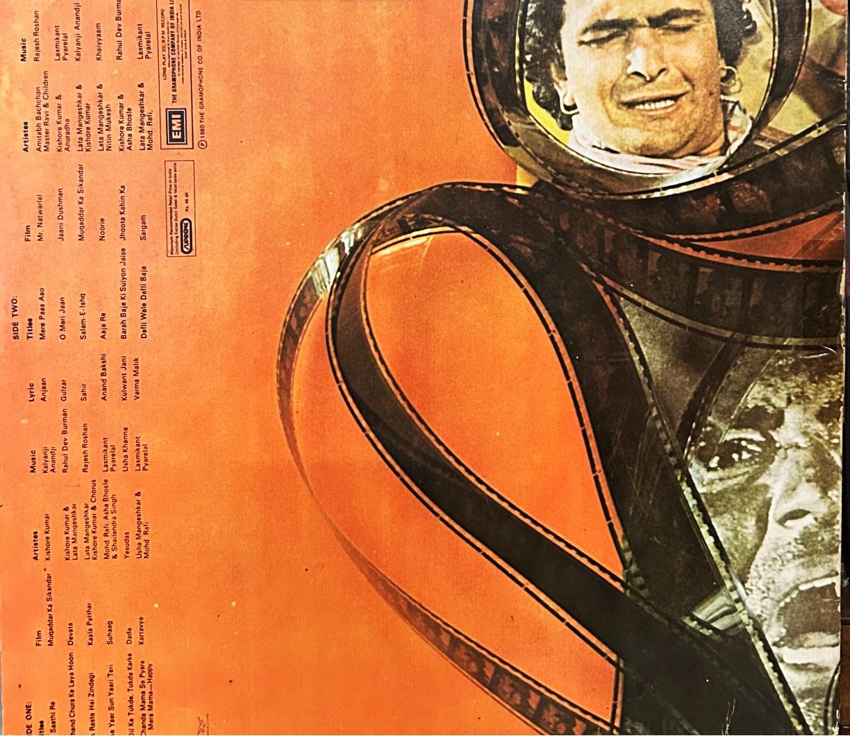 FILM HITS 1978-VINYL LP vinyl record cover - buy online India