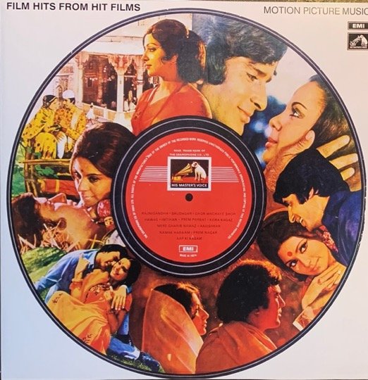 FILM HITS FROM HIT FILMS-VINYL LP vinyl record cover - buy online India
