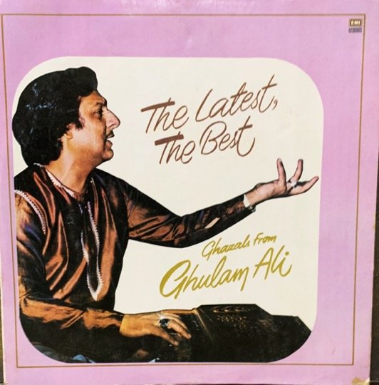 GHULAM ALI-WITH LOVE-VINYL LP vinyl record cover - buy online India