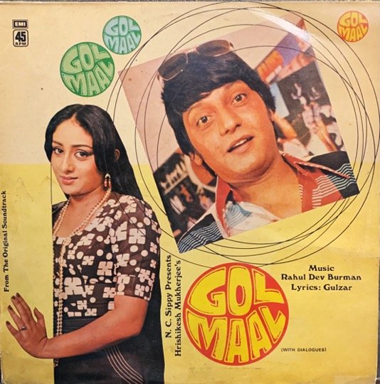 GOL MAAL-RECORD VINYL LP vinyl record cover - buy online India
