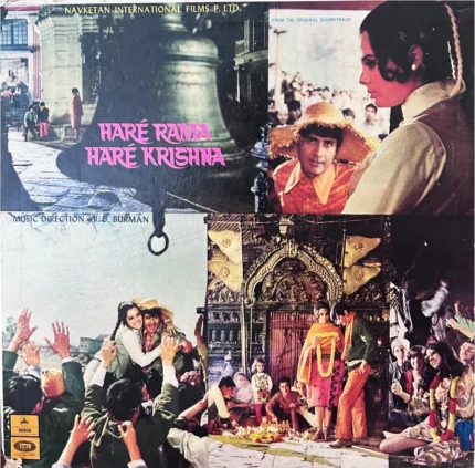 Haré Rama Haré Krishna-R D BURMAN-FIRST PRESSING DOUBLE RING ODEON-ULTRA RARE-1971 PRESSING