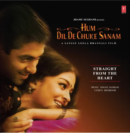 HUM DIL DE CHUKE SANAM-VINYL LP vinyl record cover - buy online India