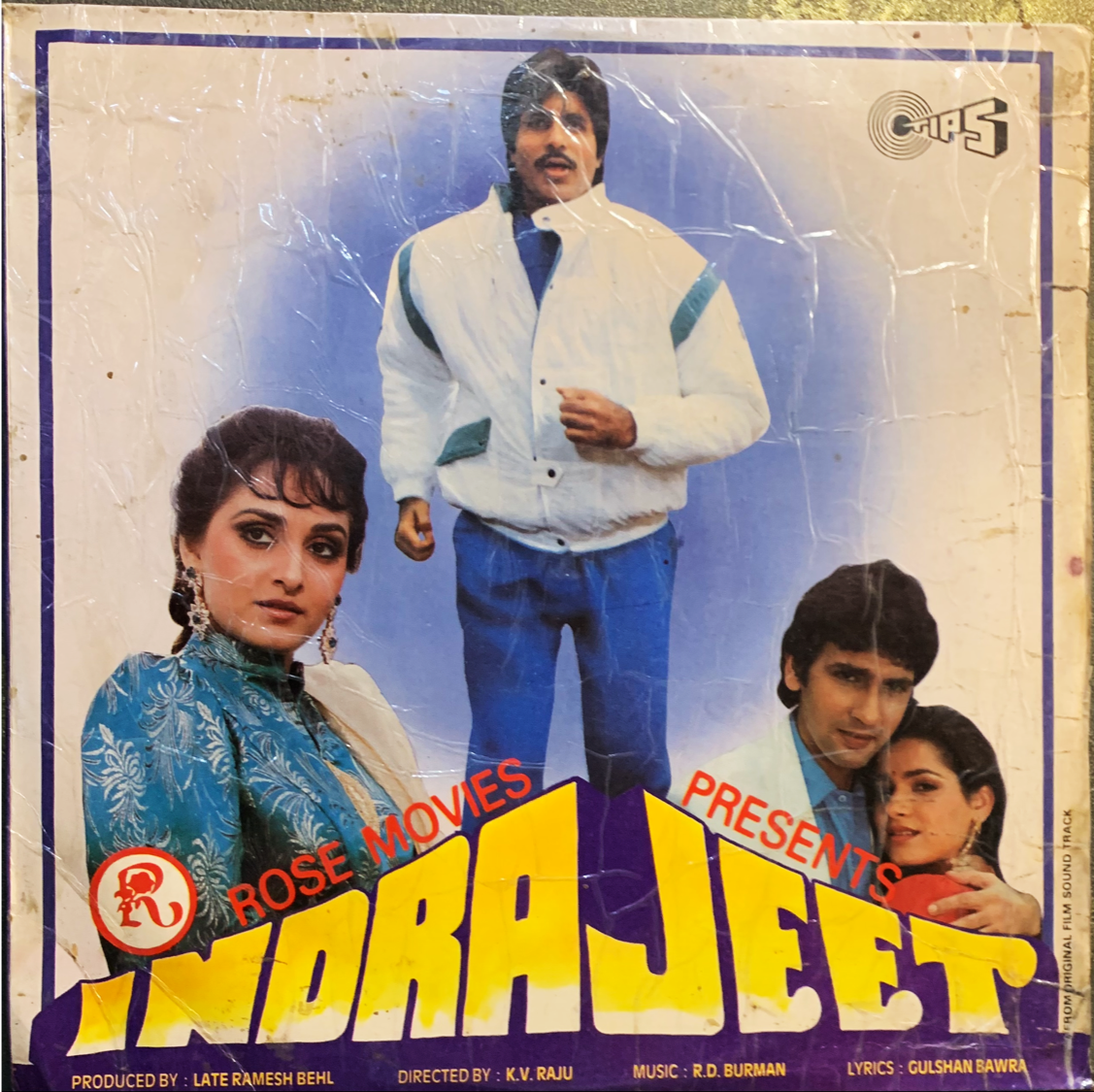 INDRAJEET-VINYL RECORD LP vinyl record cover - buy online India