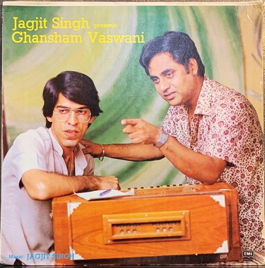 JAGJIT SINGH-PRESENTS GHANSHYAM VASWANI-VINYL LP vinyl record cover - buy online India