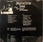 JAGJIT & CHITRA SINGH-LIVE IN CONCERT AT WEMBLEY-VINYL LP vinyl record cover - buy online India