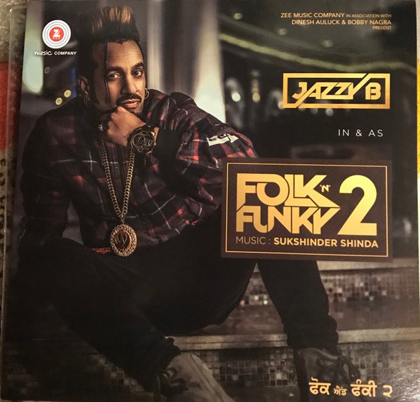 JAZZY B-FOLK N FUNKY 2 VINYL LP vinyl record cover - buy online India