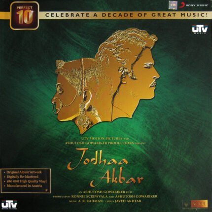 JODHAA AKBAR-A R RAHMAN-RECORD-VINYL LP-RARE GATEFOLD FIRST PRESSING-2011-PERFECT 10 SERIES
