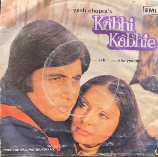 KABHI KABHIE-VINYL EP vinyl record cover - buy online India