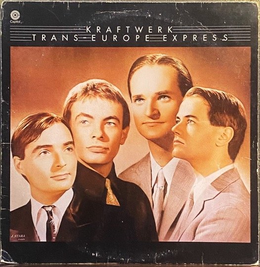 KRAFTWERK-TRANS EUROPE EXPRESS-VINYL LP vinyl record cover - buy online India