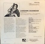 LAKSHMI SHANKAR-CLASSICAL VOCAL-BLACK LABEL-VINYL LP vinyl record cover - buy online India
