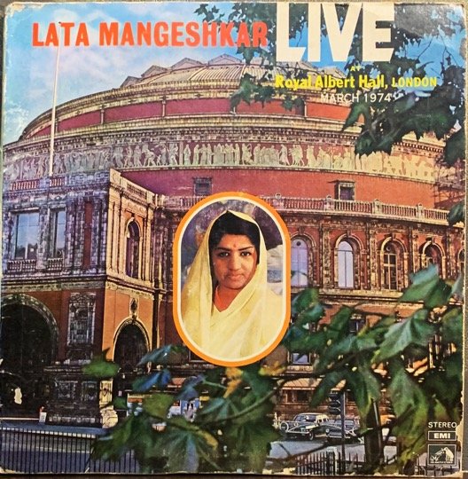 Lata Mangeshkar – Live At The London Palladium-VINYL LP vinyl record cover - buy online India