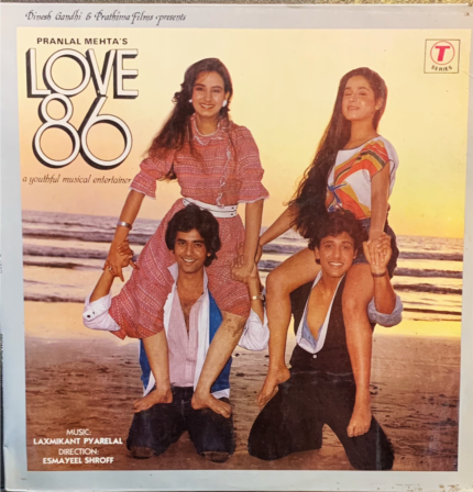 LOVE 86-LAXMIKANT PYARELAL-VINYL LP