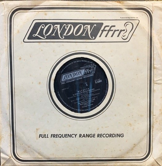 MACBETH-SHAKESPEARE-VINYL LP vinyl record cover - buy online India