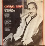 MOHD.RAFI SINGS FOR 16 HEROES-VINYL LP-RARE COMPILATION vinyl record cover - buy online India