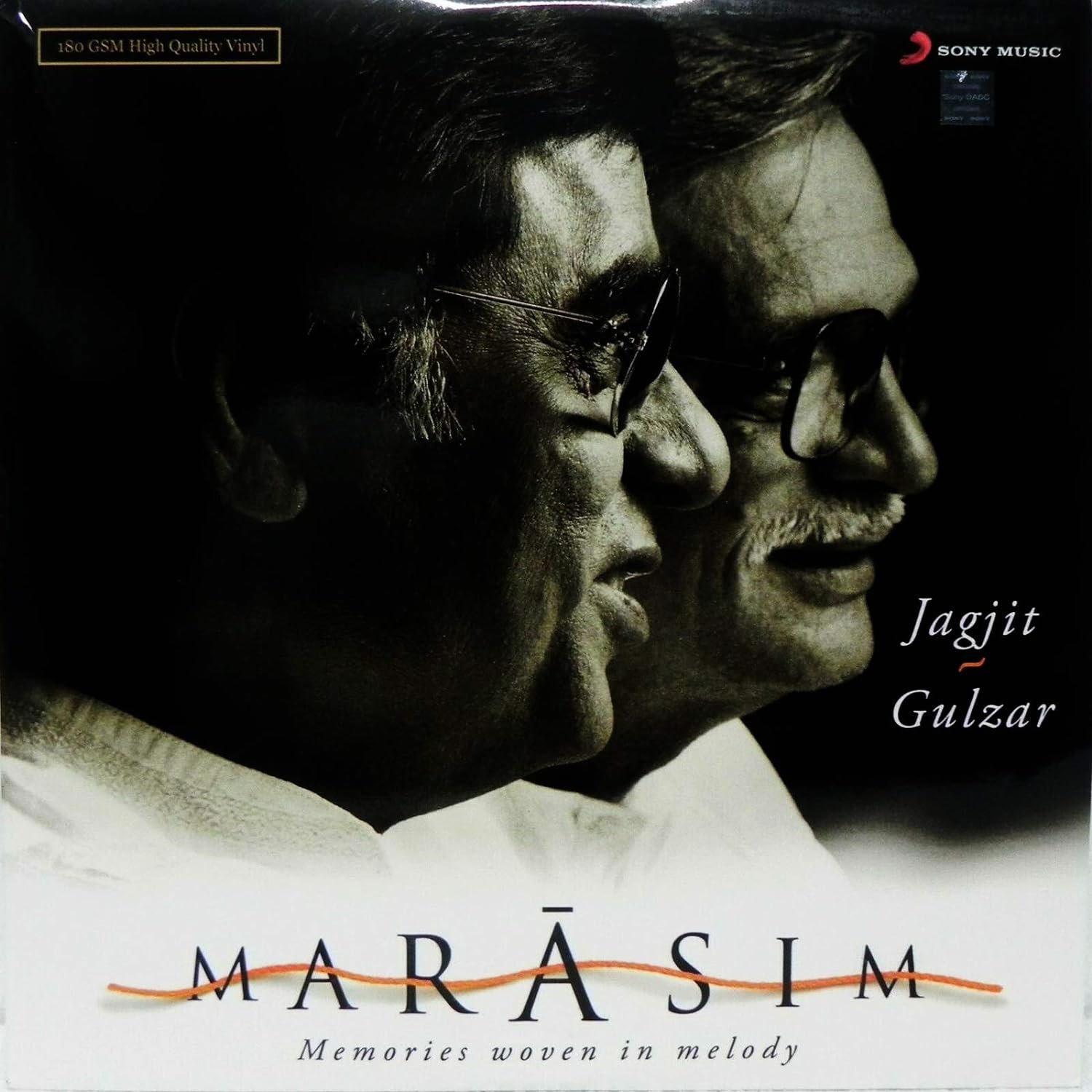 JAGJIT SINGH-GULZAR-MARASIM-VINYL LP vinyl record cover - buy online India