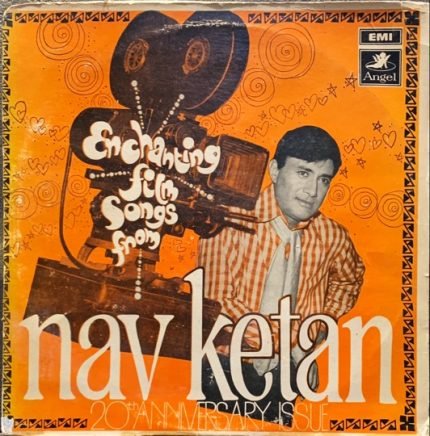 ENCHANTING FILM SONGS FROM NAVKETAN-VINYL RECORD LP vinyl record cover - buy online India