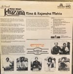 NINA & RAJENDRA MEHTA VINYL LP RECORD vinyl record cover - buy online India